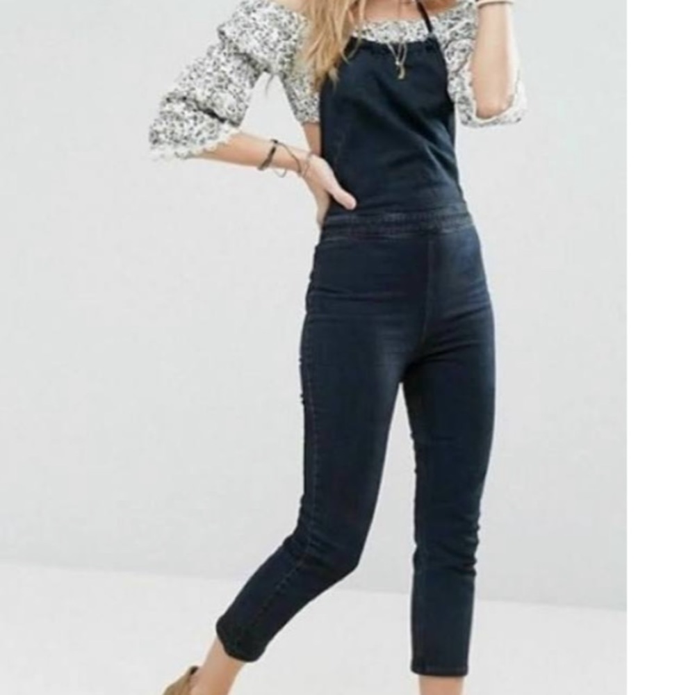 free people hearts on fire jumpsuit size 4